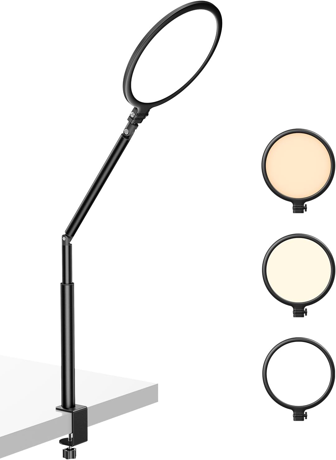 10.2" Desk Ring Light with Stand