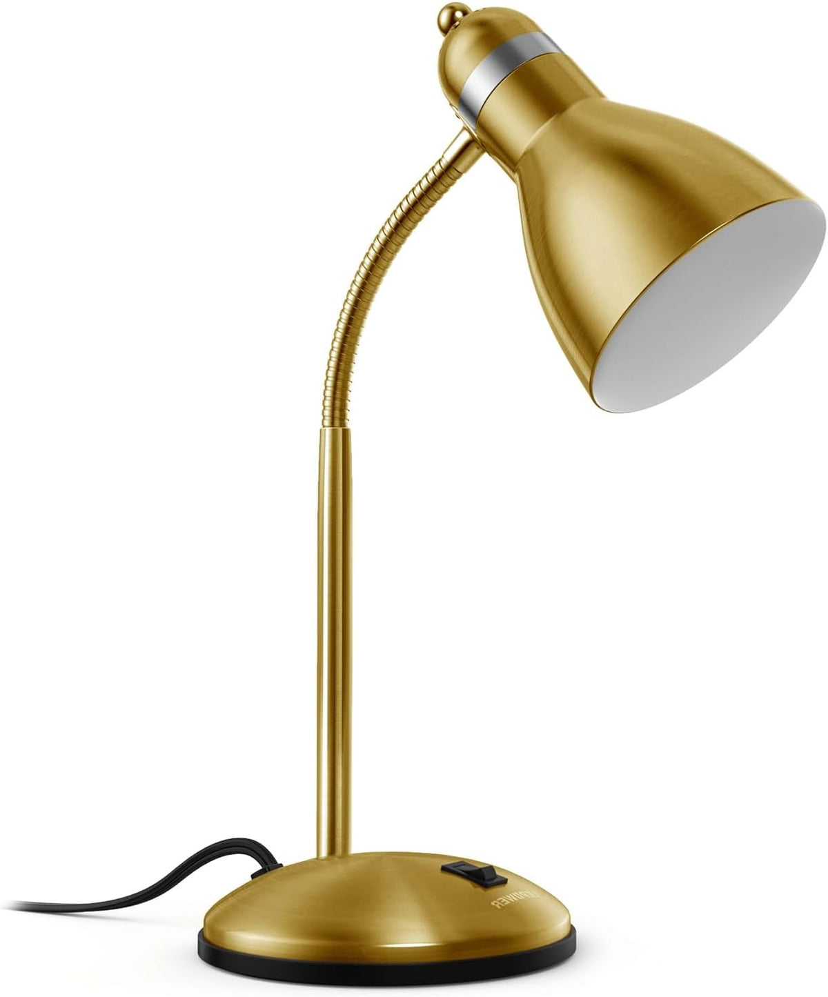 Metal Desk Lamp, Adjustable Goose Neck Table Lamp