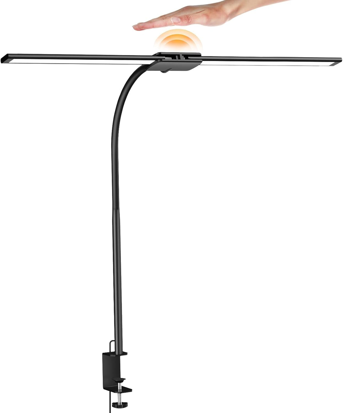 LED Desk Lamp, Dual Head Eye-Care Architect Table Lamp