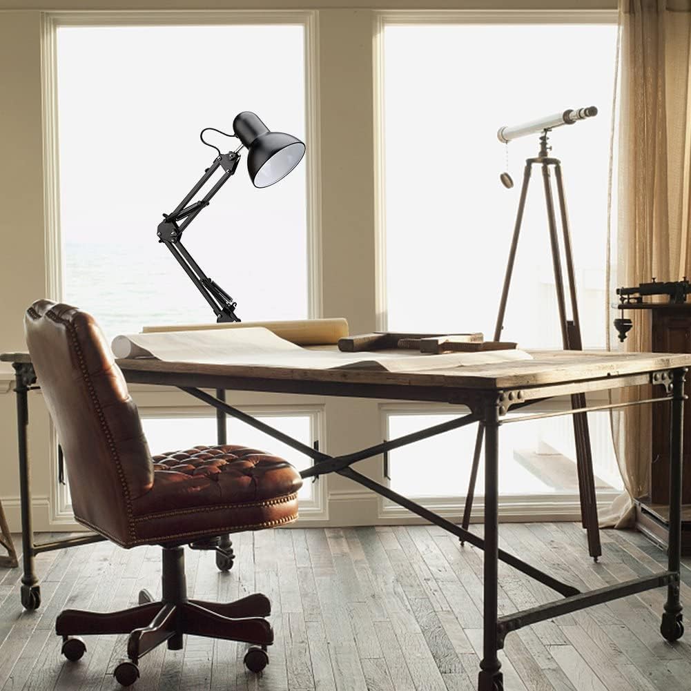 Metal Swing Arm Desk Lamps