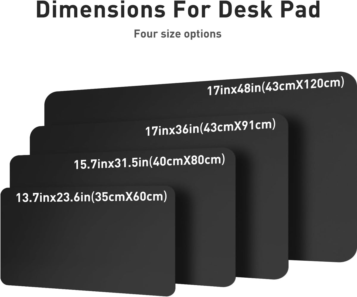 Waterproof PU Leather Desk Pad Protector