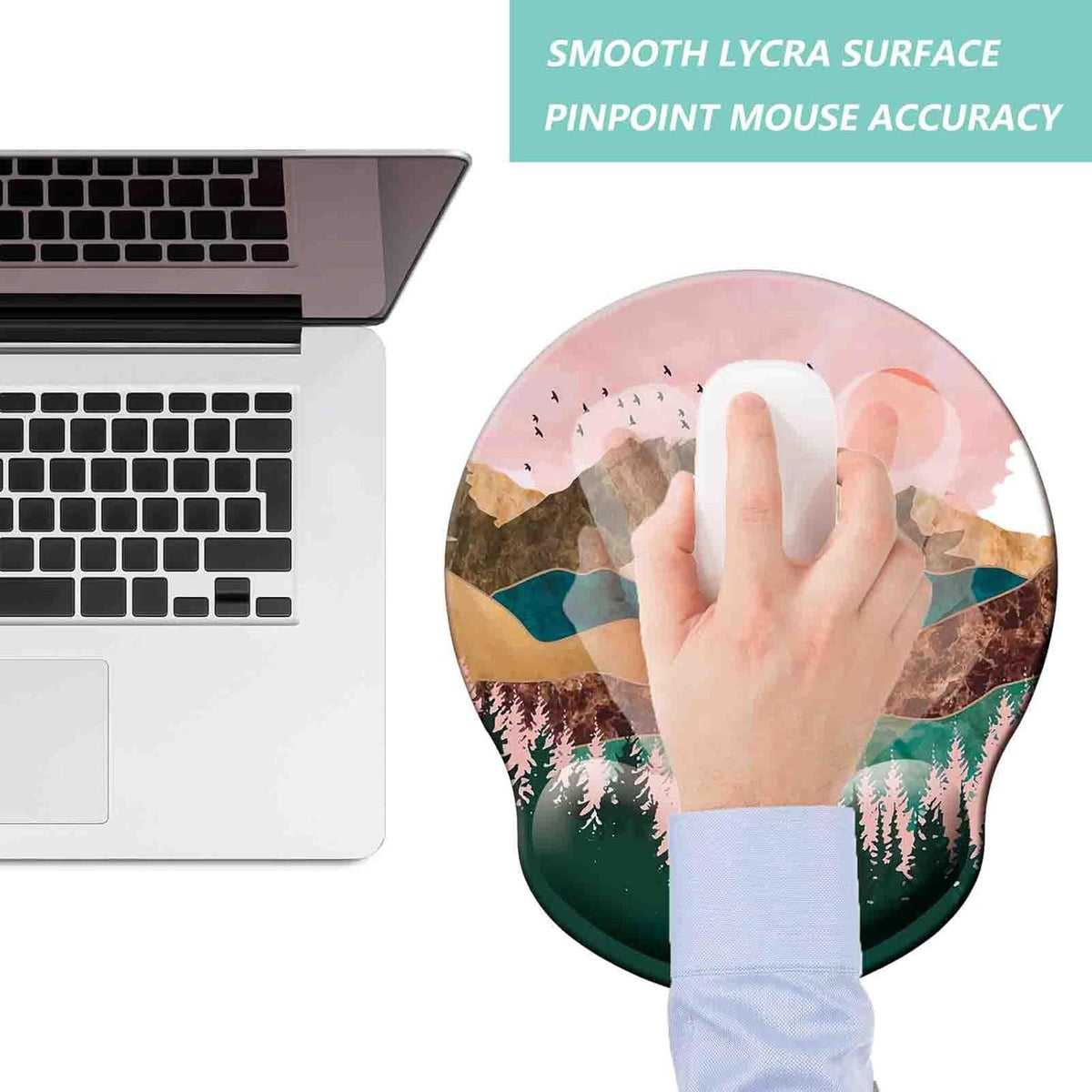 Mouse Pad with Wrist Support