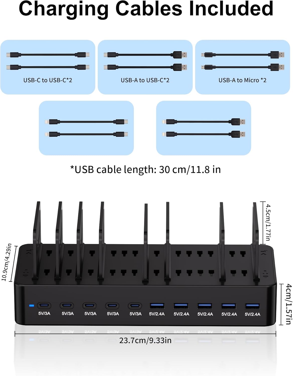 100W Charging Station