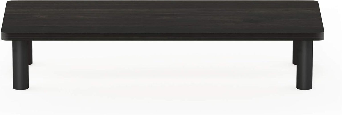 Turn-N-Tube Monitor Riser Stand, Espresso/Black