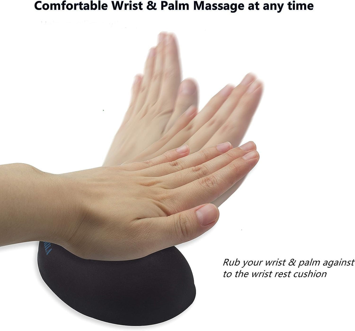 Ergonomic Memory Foam Mouse Wrist Rest Support Pad Cushion