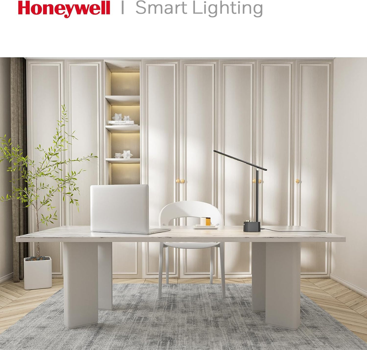 Sunturalux™ LED Desk Lamp with USB Charging Ports HWT-H01