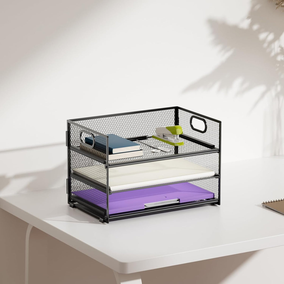 3 Tier Paper Organizer Letter Tray