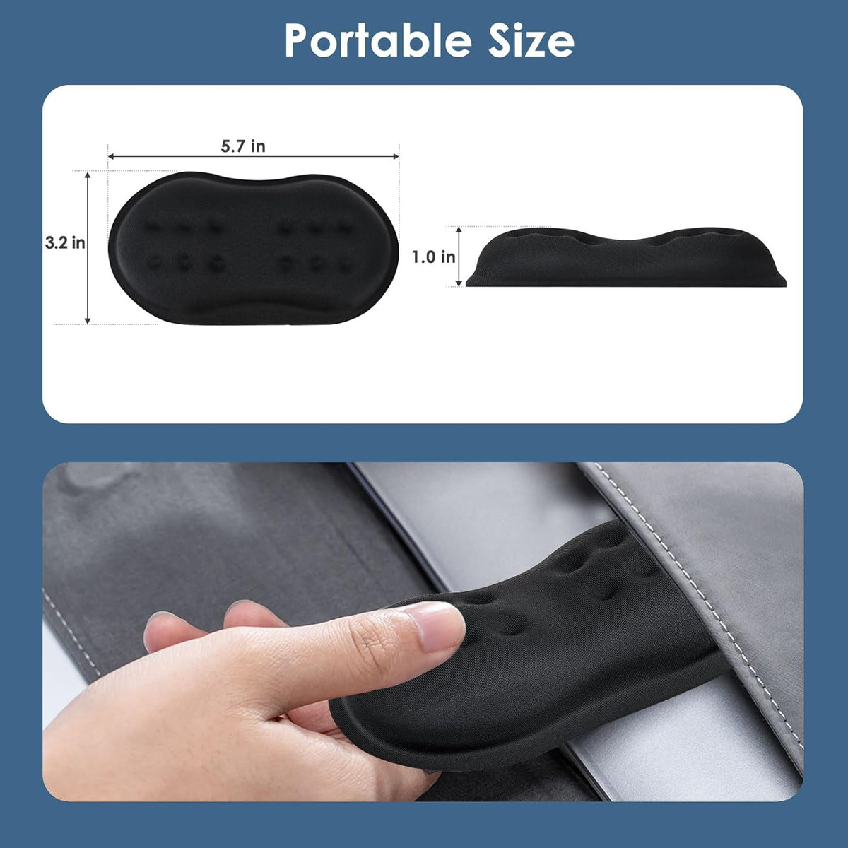 Mouse Wrist Rest, Desk Wrist Pad