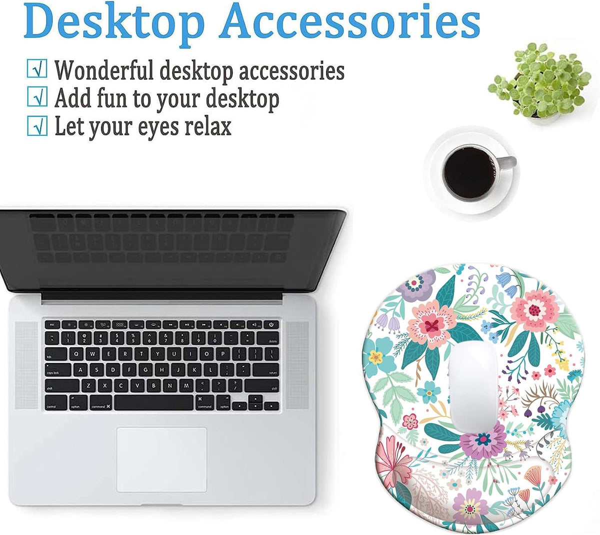 Ergonomic Mouse Pad with Wrist Support