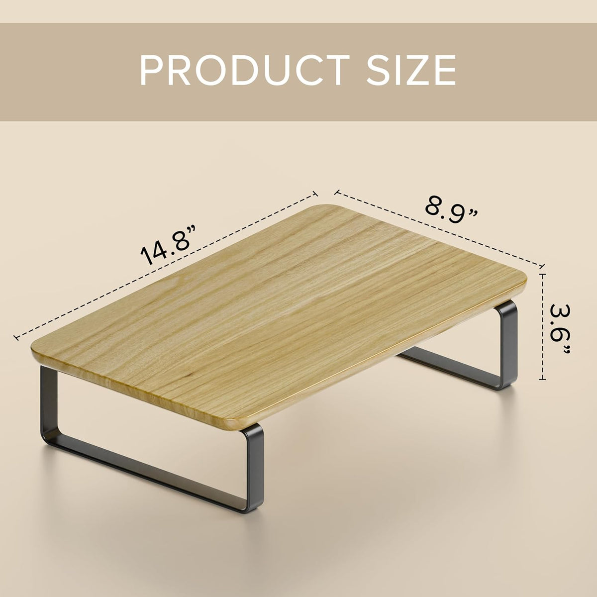 Beautiful Wooden Monitor Stand