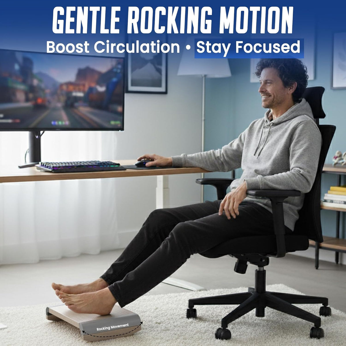 Ergonomic Foot Rest