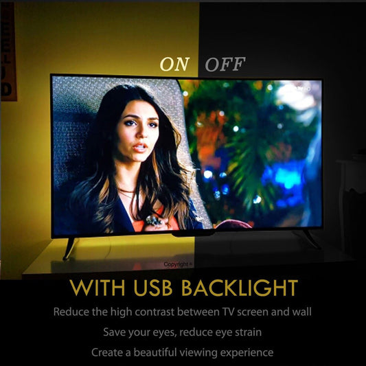 TV LED Backlights USB LED Strip Lighting for 60 65 inches Behind TV