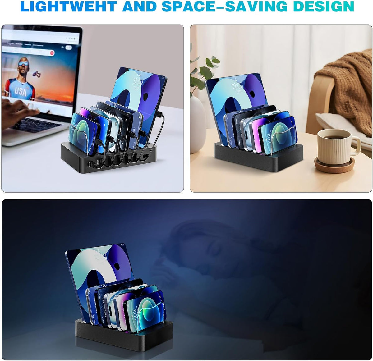 Charging Station, Black