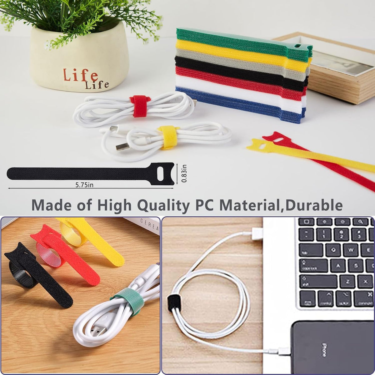 Cable Management Kit 4 Cable Sleeve