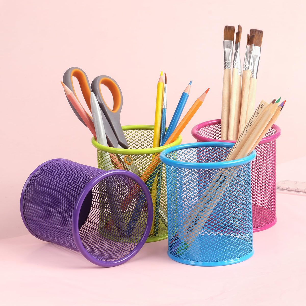 Pen Holder Cup, Blue