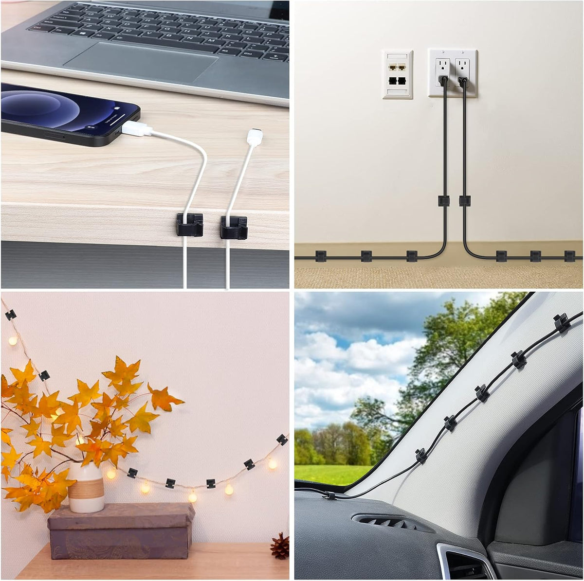 Adhesive Cable Clips