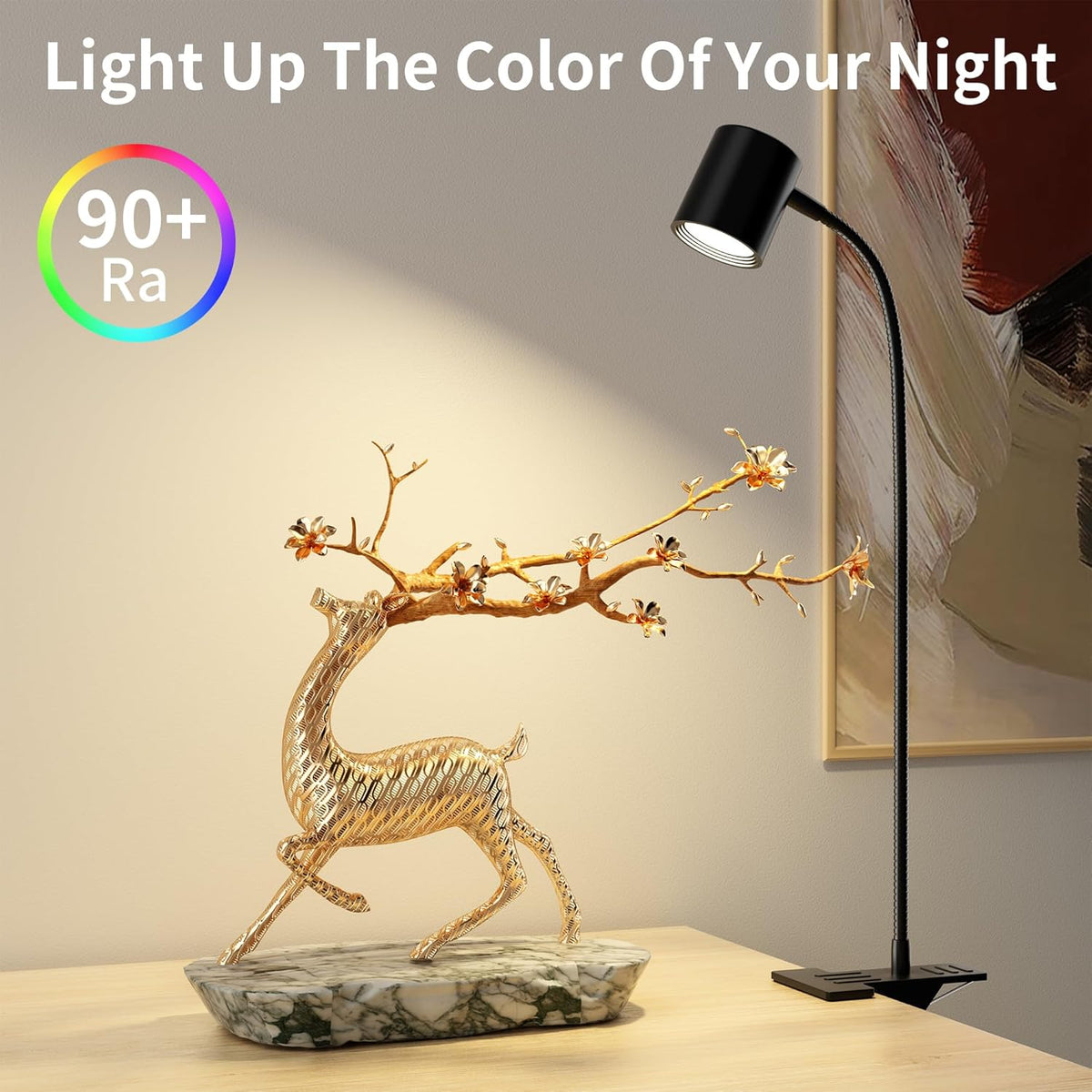 Desk Lamp, USB Clip On Light