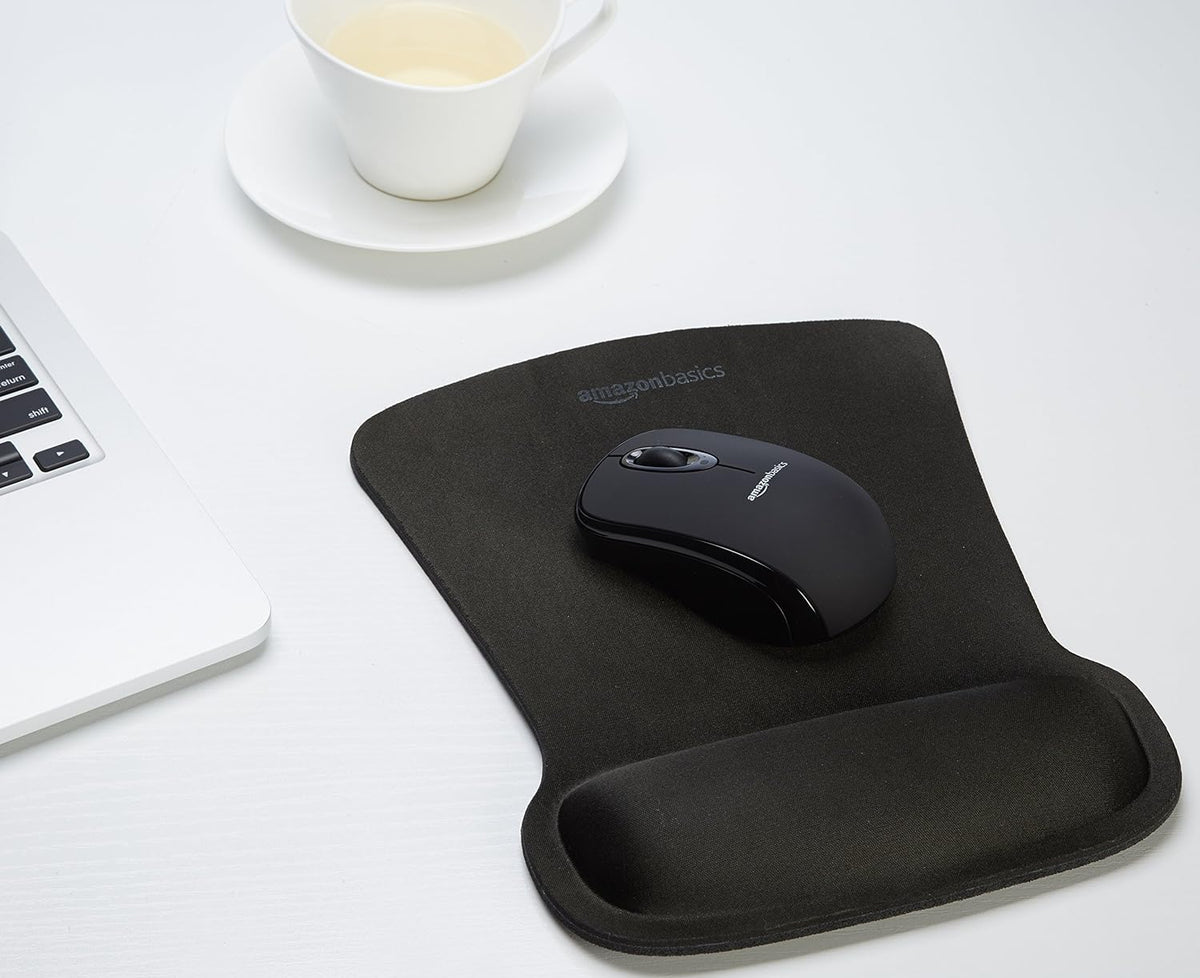 Irregular Ergonomic Gel Computer Mouse Pad with Wrist Support
