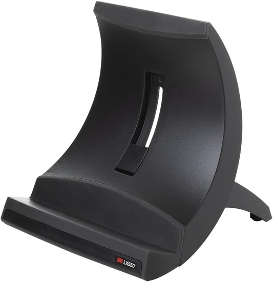 Vertical Notebook Computer Riser With Cable Management