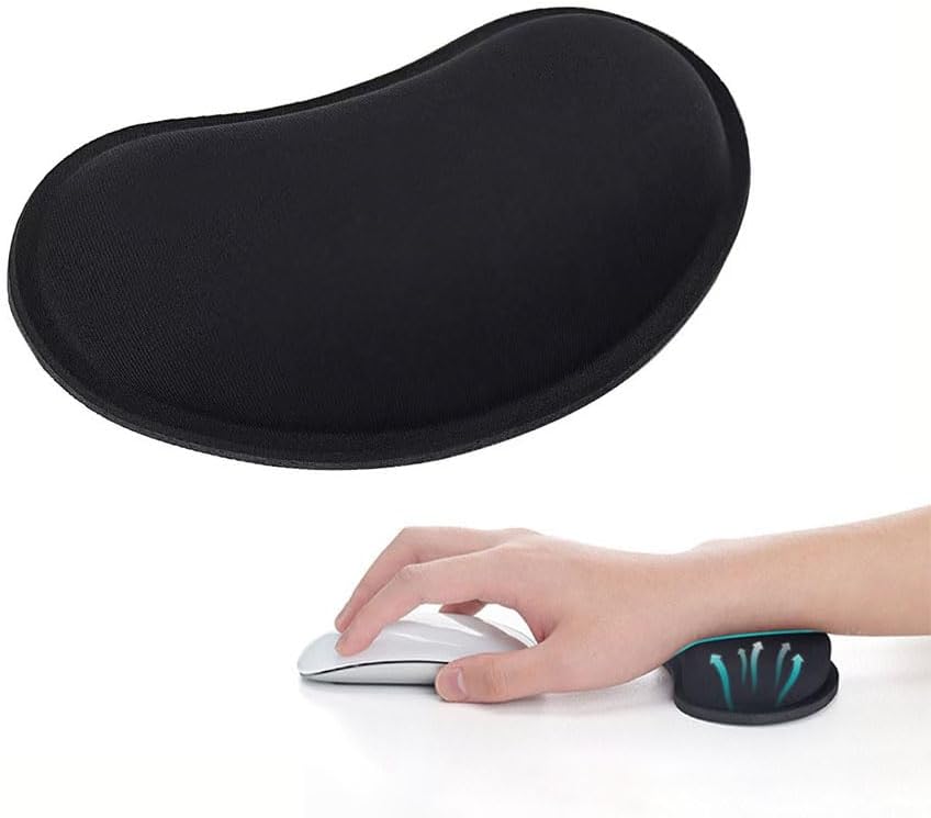 Wrist Rest , Ergonomic Memory Foam Wrist Cushion Support Pad