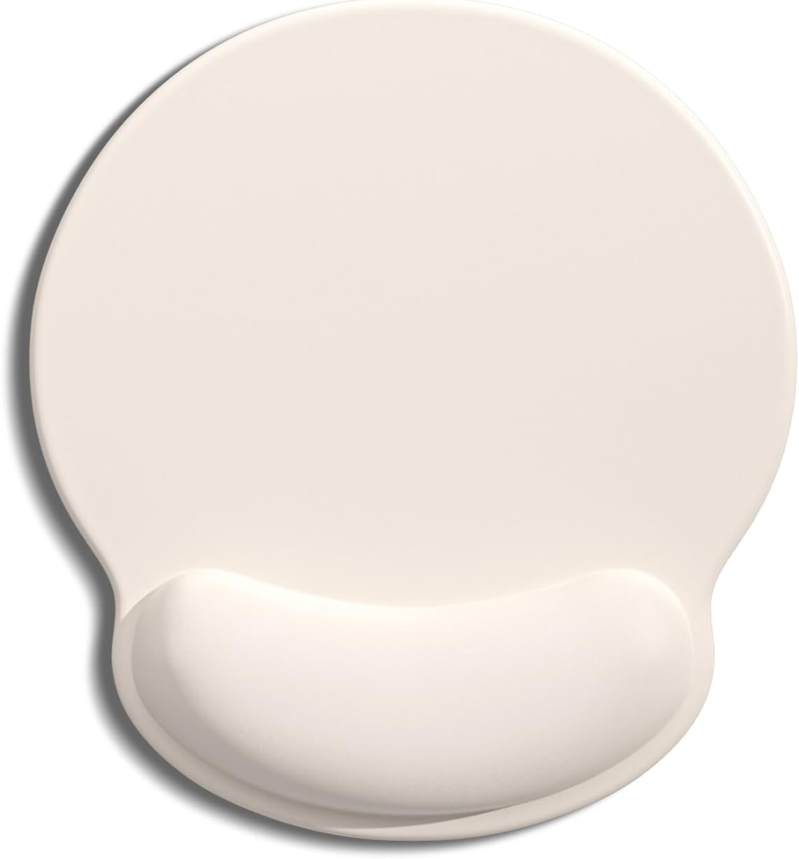 Ergonomic Mouse Pad with Wrist Rest, Beige