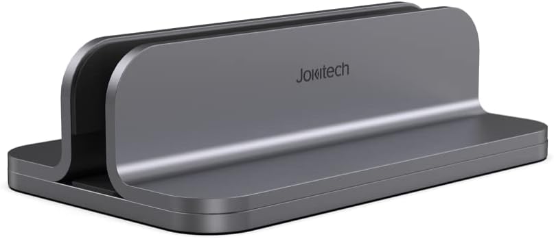 Aluminum Laptop Vertical Stand Organizer