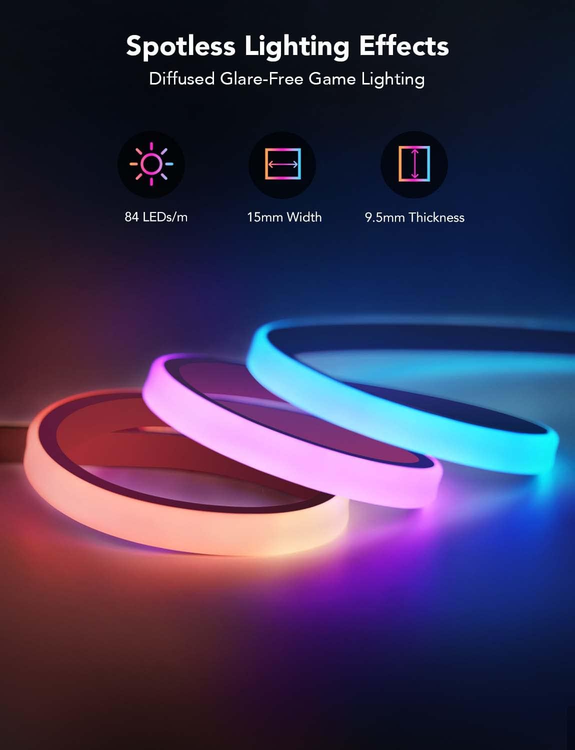 RGBIC Gaming Lights