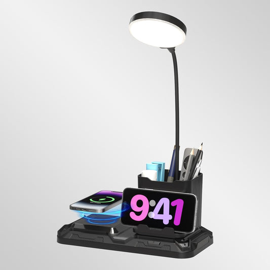 4 in 1 Desk Lamp with Wireless Charger