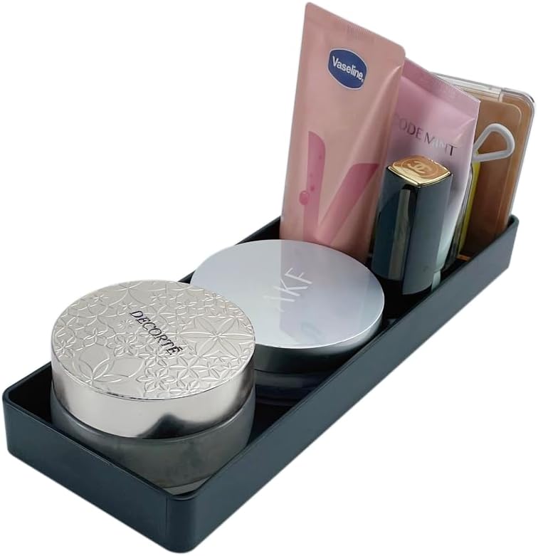 Rectangular Plastic Desk Organizer, 9.4 x 3.3