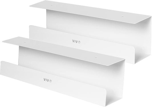 Under Desk 17 inch Cable Management Tray, 2 Pack