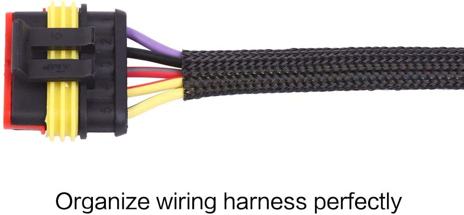 100ft, 1/4 inch PET Braided Expandable Cable Sleeve