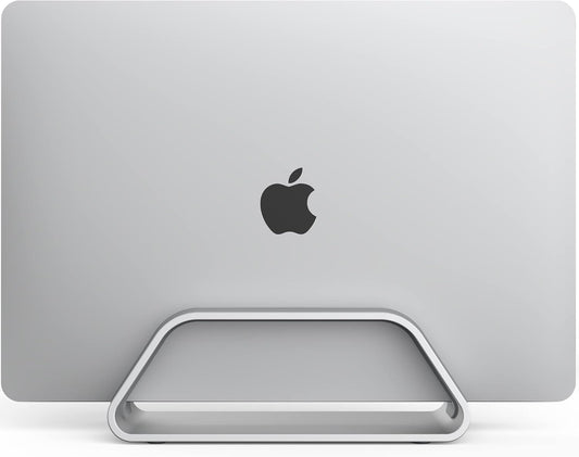 Vertical Laptop Stand, Silver