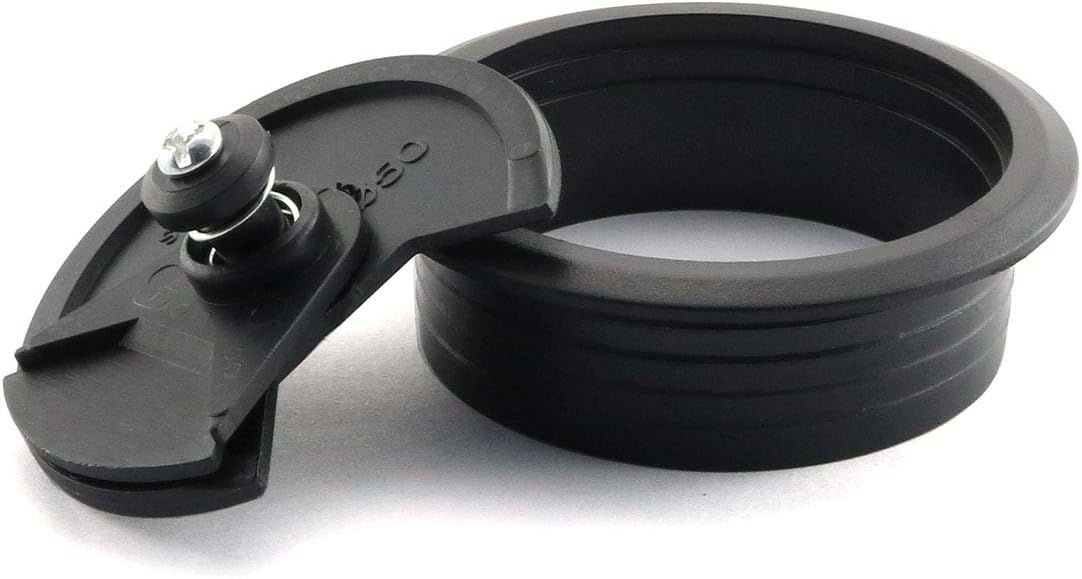 2 inch Desk Wire Cord Cable Grommets Hole Cover, 2pcs, Black
