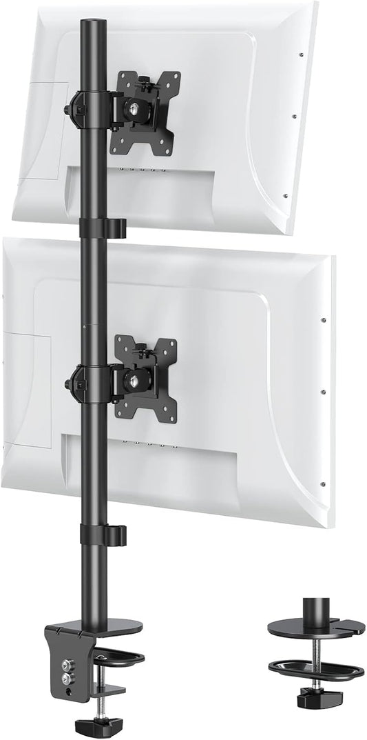 Vertical Dual Monitor Stand, 32 inches