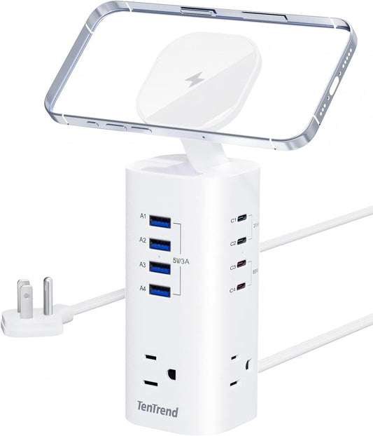 Power Strip Tower Surge Protector
