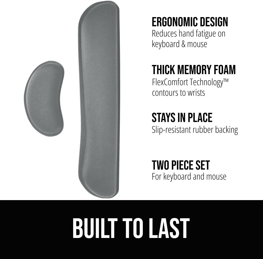 Silky Gel Memory Foam Wrist Rest