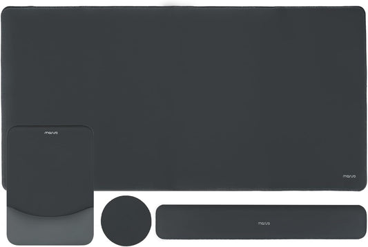 Keyboard Mouse Pad Set, Gray