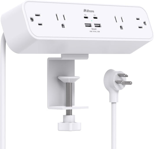 PD30W Desk Clamp Power Strip