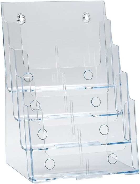 252376 Four Tier, Four Pocket Letter Brochure File Holder