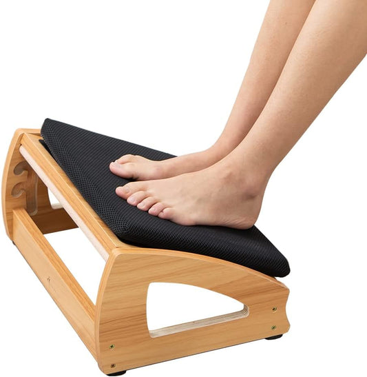 Wood Ergonomic Footrest
