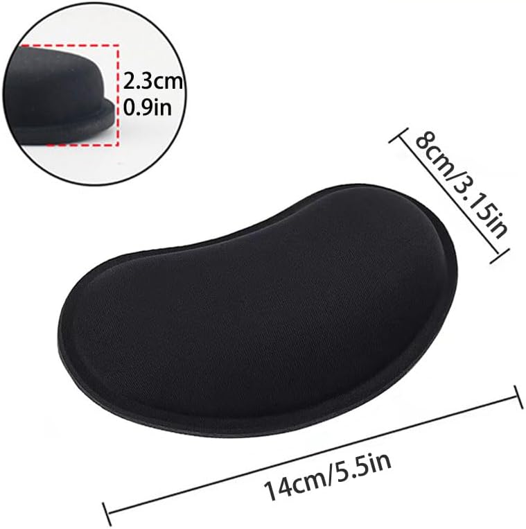 Wrist Rest , Ergonomic Memory Foam Wrist Cushion Support Pad