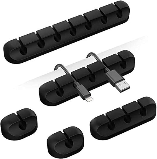 Cord Holder Cable Organizer Clips, Black