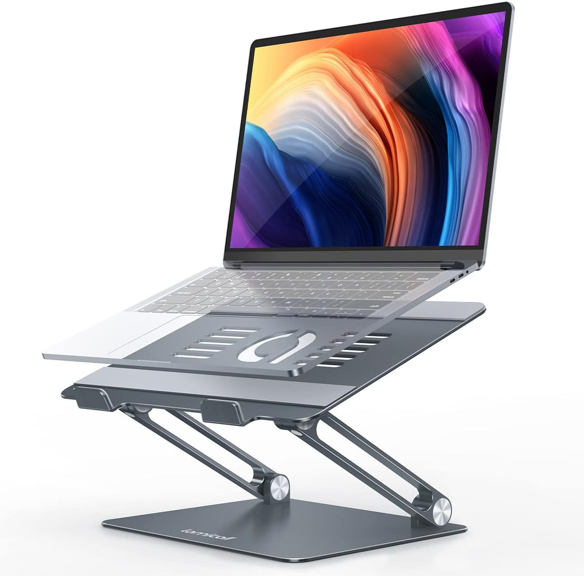 Adjustable Laptop Stand, Grey