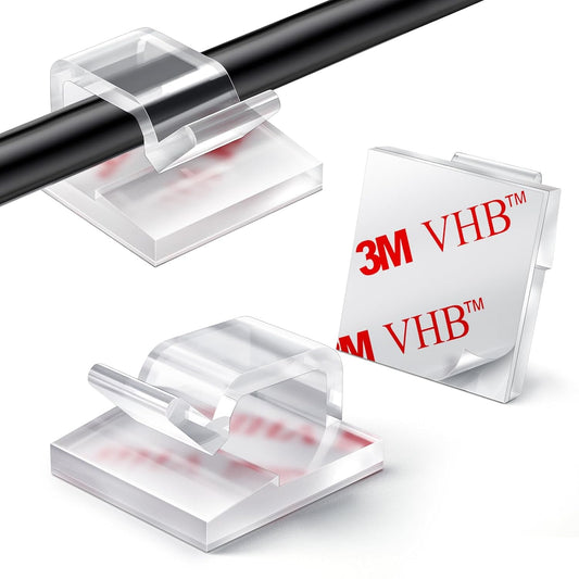 Cable Clips, Adhesive Wire Clips Strong Cord Clips Wire Holders
