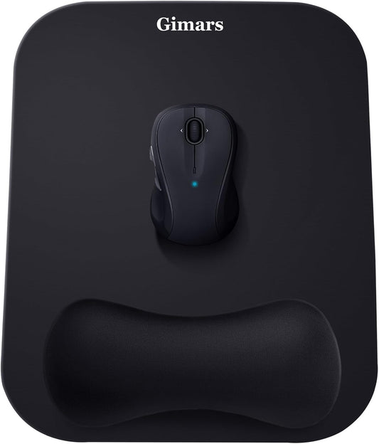 Large Smooth Superfine Fibre Memory Foam Ergonomic Mouse Pad Wrist