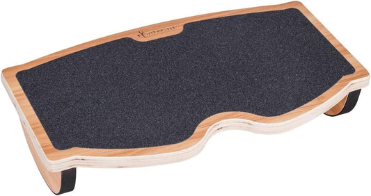 Ergonomic Wood Foot Rest