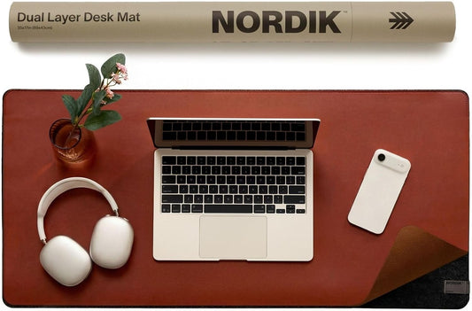 Nordik Felt and Leather Desk Mat