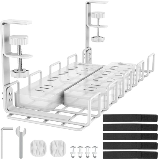 Under Desk Cable Management Tray
