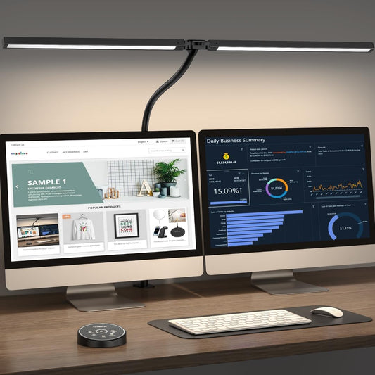 Led Desk Lamp, Eye Caring Architect lamp with Clamp