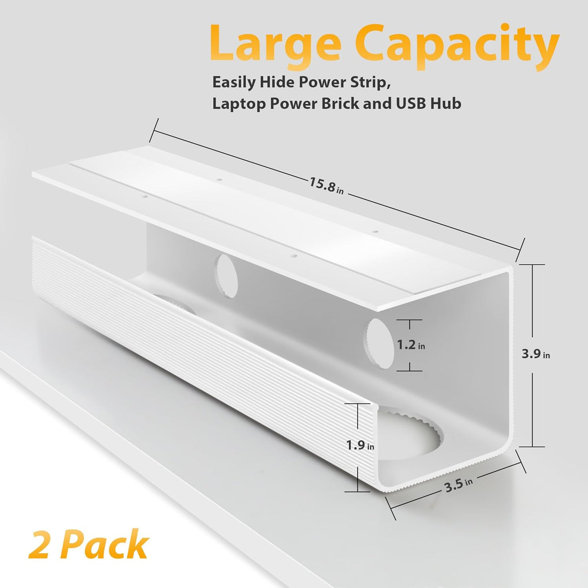 Large Capacity Cable Management Tray
